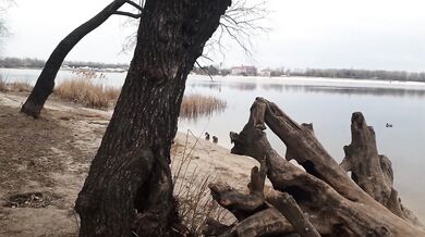 Ukraine, Kyiv, today the war is not heard