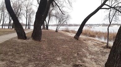 Ukraine, Kyiv, today the war is not heard