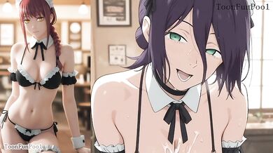 Chainsaw Man Coffee Maid Compilation High light 2026 Part A