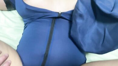The insatiable policewoman punished me with her pussy and received a lot of sperm from me.