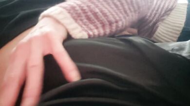 Real Couple Homemade Handjob and Blow Job. Sexy MILF and DILF.