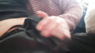 Real Couple Homemade Handjob and Blow Job. Sexy MILF and DILF.
