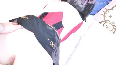 Cum on a shy cosplayer's booty | NEEDY GIRL OVERDOSE cosplay