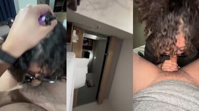 Latina blowjob is crazy
