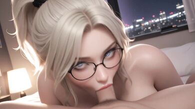 AI Generated - Huge Pussy At Midnight