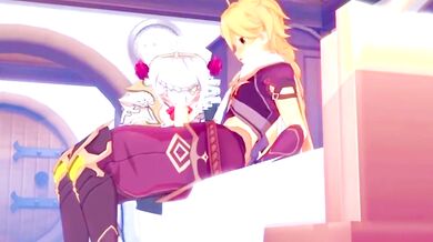 Noelle gives her master the best Sexual treatment - Genshin Impact