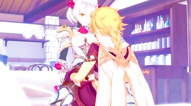 Noelle gives her master the best Sexual treatment - Genshin Impact