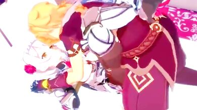 Noelle gives her master the best Sexual treatment - Genshin Impact