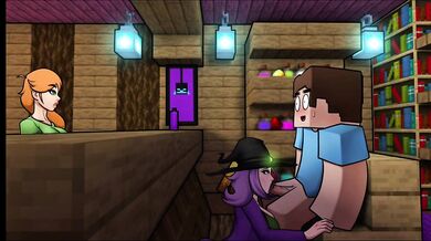 Witch and Steve Full Sex Scene - Hornycraft