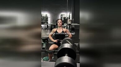 Gym Challenge Gone Wild: TikTok 18yo Fisted by Spotter Live