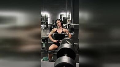 Gym Challenge Gone Wild: TikTok 18yo Fisted by Spotter Live