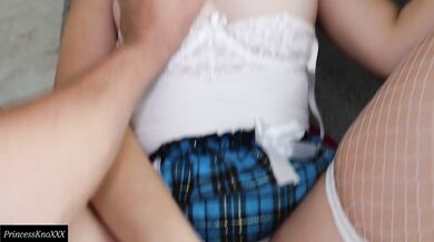 Creampie in her Anus to don't get pregnant