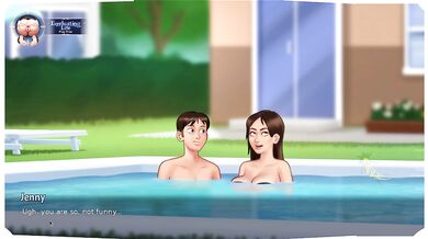 (P53) Summertime Saga | Debbie’s Naughty Bathroom Mood… Pulled Me Right In