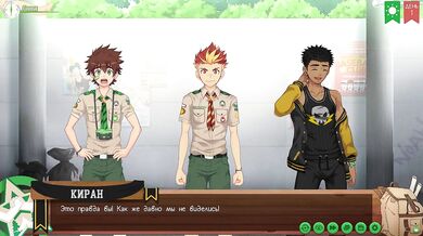 Game: Camp of Friends, path 2, episode 72 - Epilogue (Russian voiceover)