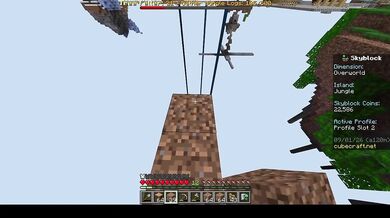 Minecraft - Making cocoa Farm in cubecraft server -part 1