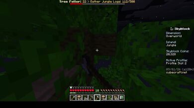 Minecraft - Making cocoa Farm in cubecraft server -part 1
