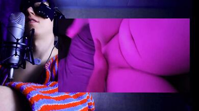 My darling moans so loudly and breathes heavily when fingers play with her pussy.[eng sub reaction]