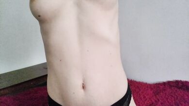 A student masturbates after class