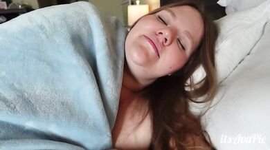 Sensual spooning POV sex BBW MILF