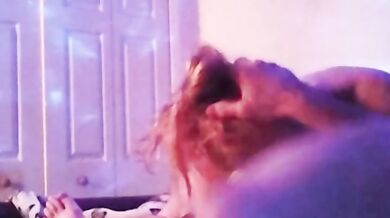 Sexy MILF Gets Face & Pussy Fucked Hard, Gets Facial, Cum in Mouth