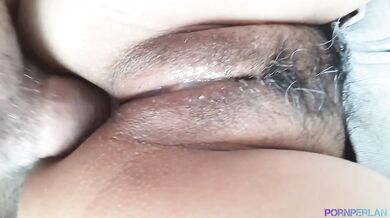 Directo al coño y sin pedirle permiso a mi madrastra, ANAL demasiado estrecho su agujero apretaba demasiado mi pene
