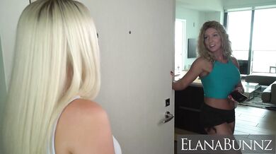 Meeting a Muscle Mommy At the Gym and Getting Spanked by Her - Elana Bunnz - Fitwife Jewels