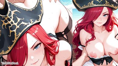 Big Tits Miss Fortune hentai from League Of Legends hentai by ToonFunPool