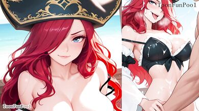 Big Tits Miss Fortune hentai from League Of Legends hentai by ToonFunPool