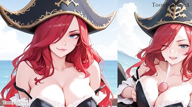 Big Tits Miss Fortune hentai from League Of Legends hentai by ToonFunPool