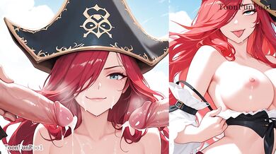 Big Tits Miss Fortune hentai from League Of Legends hentai by ToonFunPool