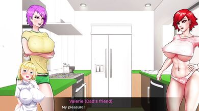 Lots of sex with MILFs, they kneel before me | Confined with goddesses | Gameplay