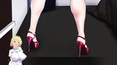 Lots of sex with MILFs, they kneel before me | Confined with goddesses | Gameplay