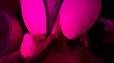 I Fuck BigTits stepsister after graduation from school in the toilet and cum on her Big Boobs