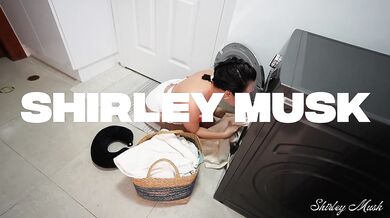 PERVERT stepSISTER gets a MESSY surprise while doing LAUNDRY Insane CUM Cover