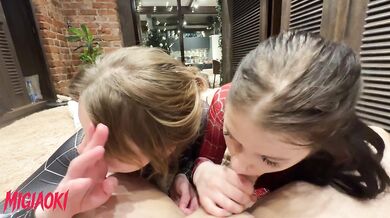 Sophie and Milka are real lovers of anal sex, real anal sluts.