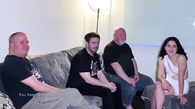 Cum from Double Penetration - Foursome with Vanessa Cliff