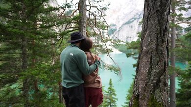 Nature inspired us and we couldn't resist. Kisses. touches, everything felt right in that moment.