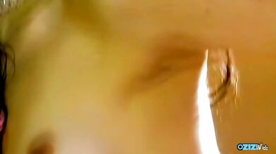 Two luxurious milfs on a yacht taking turns in overturned sex position in a threesome