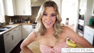 Blondie Babe Addison Vodka Rides BBC On POV Sex