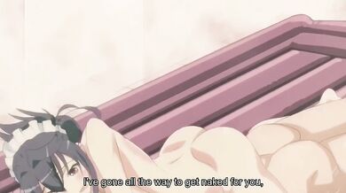 Beauty with Big Boobs and Nice Ass Loves that a Cock Rubbing her Pussy | Hentai