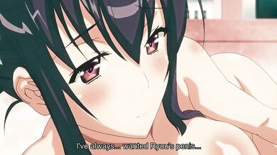 Beauty with Big Boobs and Nice Ass Loves that a Cock Rubbing her Pussy | Hentai