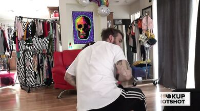 BTS - Beautiful Ariana Aimes Begs To Get Fucked By Bryan Gozzling!