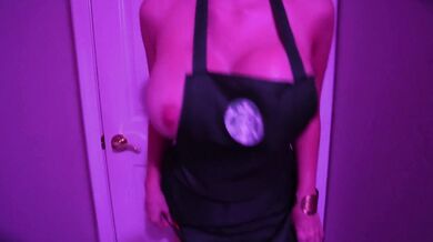 STARBUCKS BIMBO EMPLOYEE Gets FUCKED DURING SHIFT