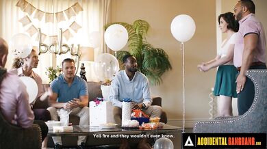 ACCIDENTAL GANGBANG - Wild Casey Calvert Offers To Get Gangbanged To Fight Horny Men's Boredom