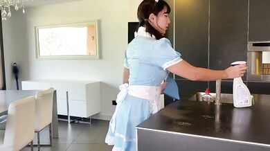 Fucking My Hot Japanese Maid