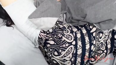 Waking up my Blind Step-Mom for a Quick Fuck