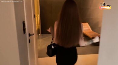POV Fucked a Redhead Realtor Beauty and Cum in Her Mouth