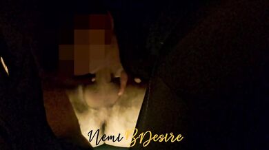 My wife cheats in the car with colleagues, one films and she fucks the other swallowing his cum