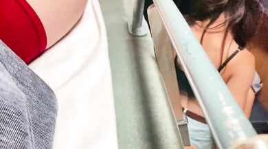 She masturbated me on the train