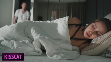 S3E1: Step son backs to home and meets with new Step mom, later at midnight fucks her in share bed